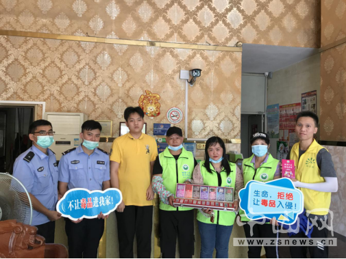 阜沙鎮(zhèn)禁毒信息〔2020〕第121期--阜沙禁毒宣傳進場所，鞏牢全民“防毒墻”（2020.8.16）